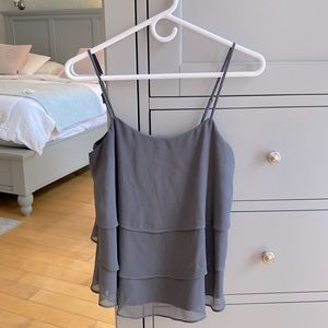 Banana Republic Charcoal Gray Top.